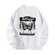 thumbnail image 4 of Sudadera para Mujer Casual Sudadera Blanca con Cuello Redondo para Ir de Compras y Salir SG Yuyangstore Camisa de entrenamiento, 4 of 8