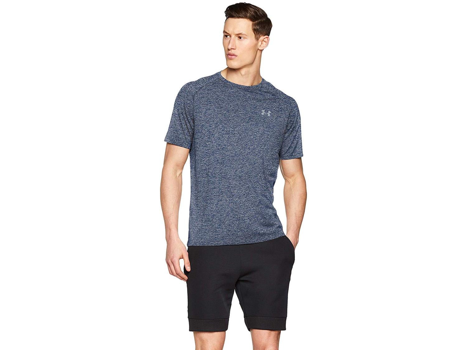 Under Armour Men's UA Charged Cotton Sportstyle T-Shirt 1257616 Navy 