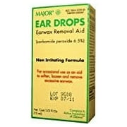 Ear Drops Earwax Removal Aid -- 0.5 Fl Oz By Major