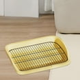 thumbnail image 6 of DOLITY Dog Toilet Keep Paws Floors Clean Training Pad Holder Portable Training Tray Yellow L, 6 of 8