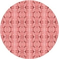 thumbnail image 1 of Ahgly Company Machine Washable Indoor Round Transitional Pastel Pink Area Rugs, 8' Round, 1 of 7