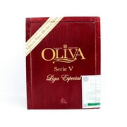 Oliva No. 4 Serie V Liga Especial Empty Wood Cigar Box 6" x 4.75" x 3"