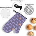 thumbnail image 4 of Butterfly Oven Mitts and Pot Holders 4 Pcs Sets for Kitchen, Cooking Gloves Heat Resistant Oven Mitt Gloves Non Slip Potholders BBQ Gloves for Baking, Grilling, BBQ, 4 of 6