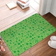 thumbnail image 2 of KLL St Patrick's Day Print Front Door Mat Indoor Outdoor Entrance, Non-Slip Mat All-Weather Doormat Indoor Outdoor Rug Patio Porch Entryway Mat, 23.6''x15.7'', 2 of 7