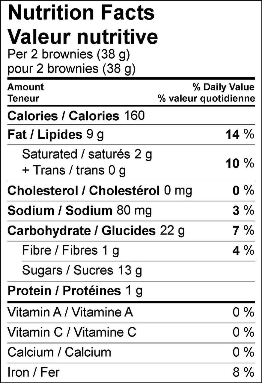 Original Two Bite Brownies, 1.36kg/3 lb