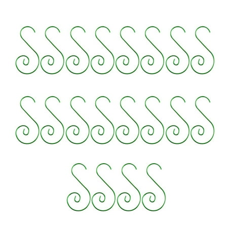 

Kaola 20pcs Christmas Decoration Hooks S Shaped Hanger Small Home Pendant Accessories