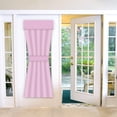 thumbnail image 2 of Blackout Door Curtains, Privacy Thick Door, Thermal Insulated Door Shades for Small Windows Door Sidelight Glass, W26 x L40 inch, 1 Panels, Pink, 2 of 5