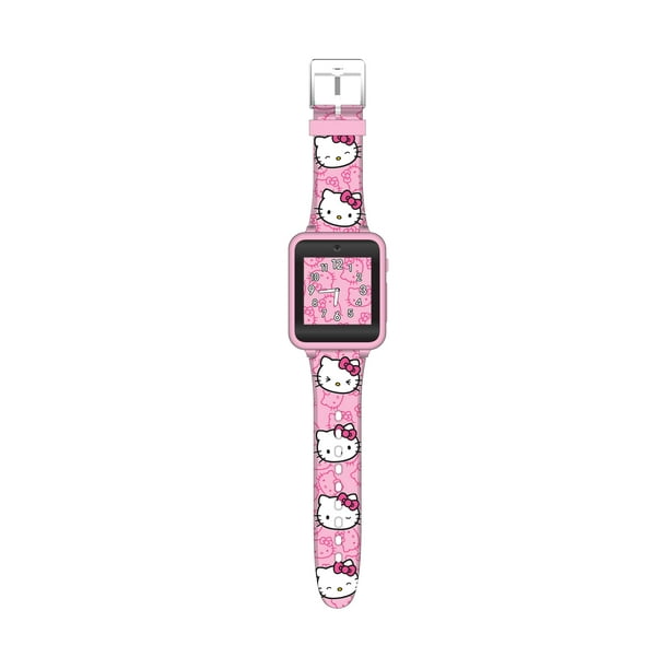 Accutime Hello Kitty Kids Smart Watch 40mm Pink Plastic Case with