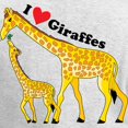 thumbnail image 3 of CafePress - I Love Giraffes Women's Long Sleeve T Shirt - Women's Long Sleeve Graphic Casual T-Shirt, 3 of 4