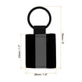 thumbnail image 2 of Uxcell Reflective Keychain Tags, 6 Pack Reflective Zipper Pulls for Backpack Dog Collar, Black, 2 of 6