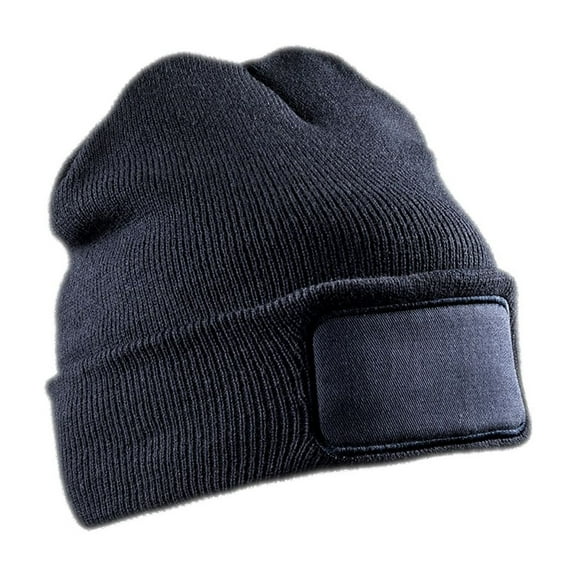 Result Adults  Double Knit Thinsulate Printers Beanie