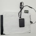 thumbnail image 4 of Electric Pet Heating Pad Adjustable Faux Leather Pet Warming Mat Dog Heated Pad, 4 of 10