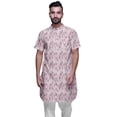 thumbnail image 1 of Atasi Indian Long Kurta For Mens Summer Wear Cotton Cambric Wedding Kurta Shirt, 1 of 1