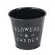 thumbnail image 2 of Maceta para jardín, maceta de escritorio, barril de almacenamiento, decoración para exteriores e interiores. Negro Sin asas, 2 of 9