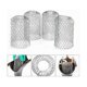 thumbnail image 1 of Flexible Aluminum Gutter Filters - 4-Pack - 8 cm Diameter - Grille Wire Mesh Leaf Filters for Gutters, 1 of 5
