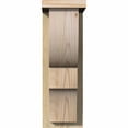 thumbnail image 2 of 6"W x 10"D x 18"H Ridgewood Rough Sawn Corbel w/Backplate, Douglas Fir, 2 of 9