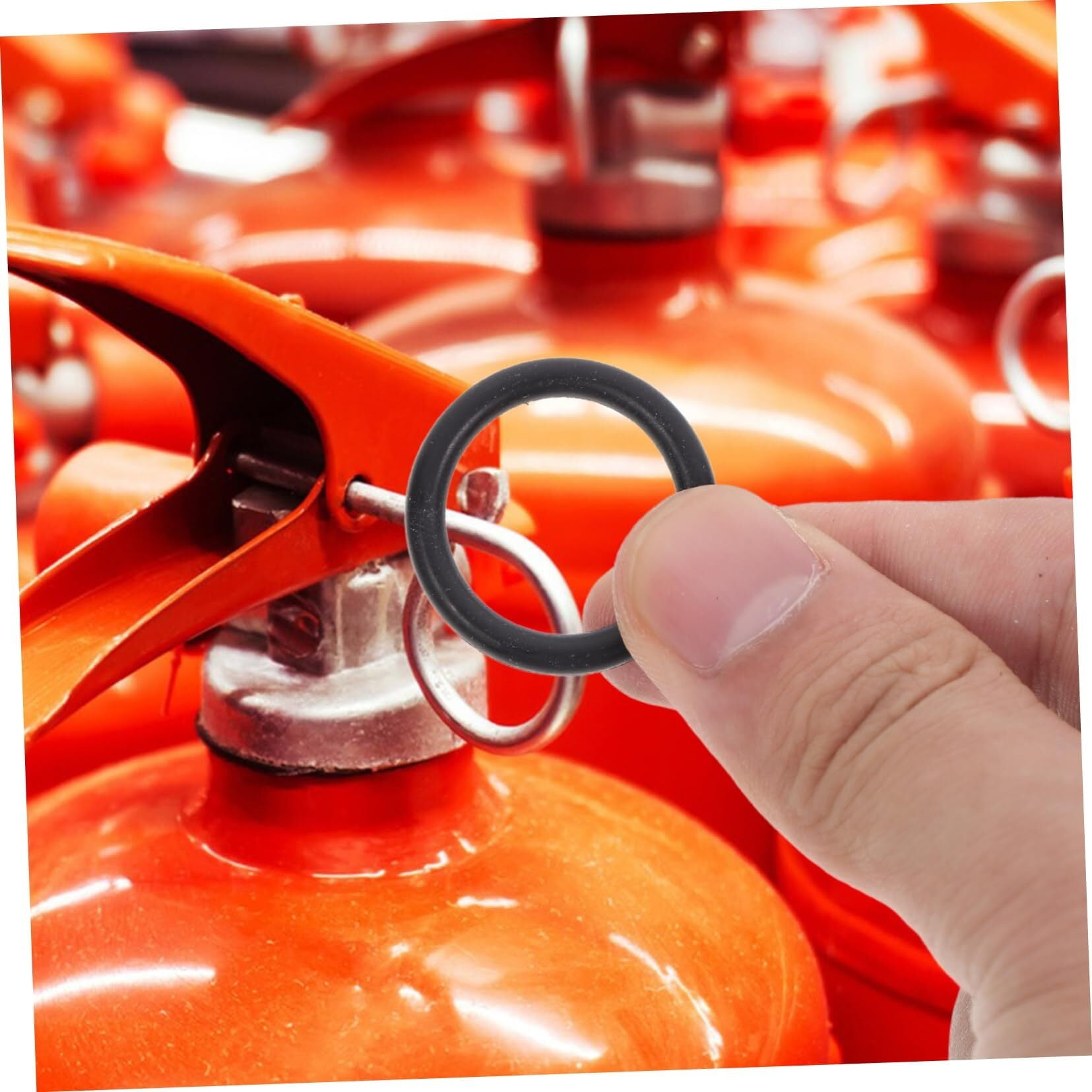 150pcs Fire Extinguisher Accessories Spray Nozzle for Hose Hooks Candle Making Kit Hose Spray Nozzle Kits Hose Fittings Gas Can Spout Gasket Fire Extinguisher Stand Black Rubber