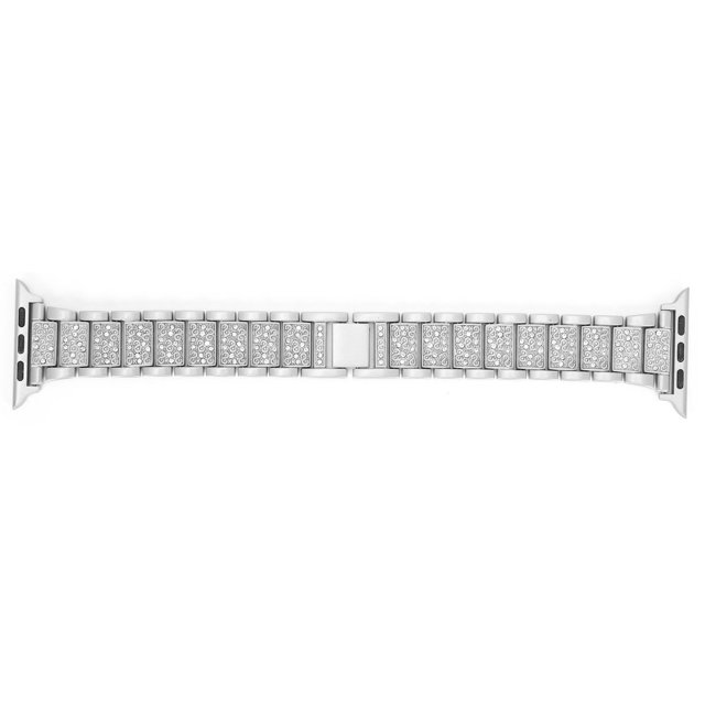 Correa de reloj para reloj IOS, correa de reloj con diamantes de imitación completos para reloj IOS, repuesto para pulsera de reloj IOS, rendimiento probado