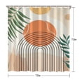 thumbnail image 5 of Waterproof Bohemian Shower Curtain 72x72 Inch Boho Style Polyester Unique Shower Curtain for Bathroom Hotel Home Decor with 12 Plastic Hooks, 5 of 5