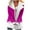 Hot Pink, variant on Women Clearance All 2024! Plus Size Winter Coats for Women, Women Plus Size Winter Warm Composite Plush Button Lapels Jacket Outwear Coat Shacket Jacket for Fall, Winter Gift for Women