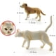 thumbnail image 3 of Komodo-figura de dragón, lagarto, Lobo, perro, gato, perezoso, pájaro, zorro, modelo de Animal, decoración del hogar, accesorios de decoración de jardín de hadas en miniatura, 3 of 4