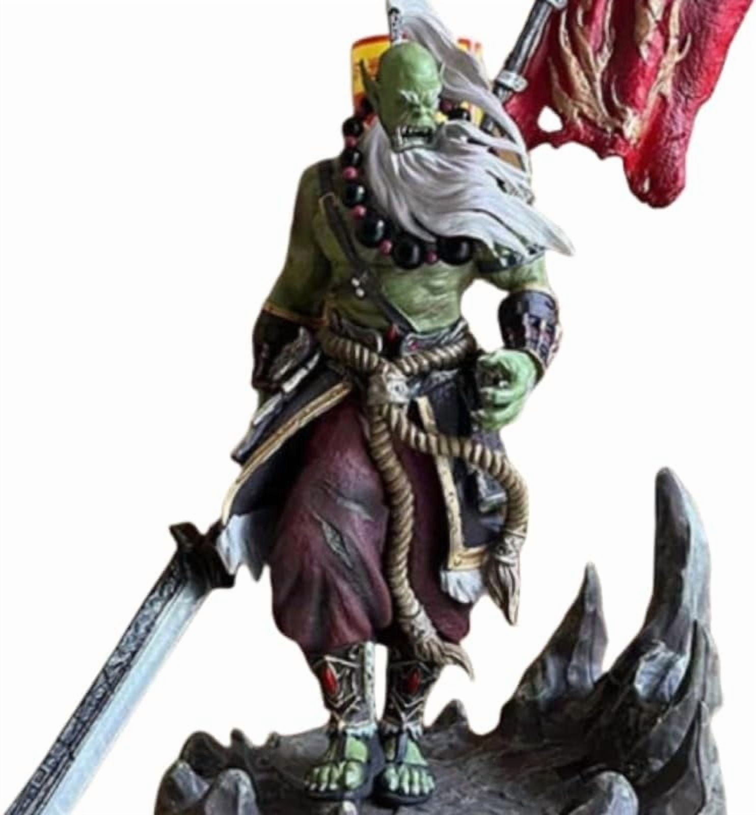 Samuro Figure, Take The Sword Blademaster Samuro Anime Figures 40cm/15.7inch PVC Character Figurine Model Collectible Handicrafts for Anime Fans Gift