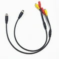 thumbnail image 5 of 2/4Pcs 4 Pin FeMale to RCA Adapter Cable Converter for Car Backup Camera Video, 5 of 7