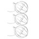 thumbnail image 1 of BESTYASH 3Ud Soporte Colgante Para Materiales De Anidación De Colibrí En Malla Metálica Plateada, 1 of 8