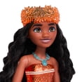 thumbnail image 5 of Disney Princess Moana 11 inch Fashion Doll with Brown Hair, Brown Eyes & Hair Accessory, Sparkling Look, 5 of 7