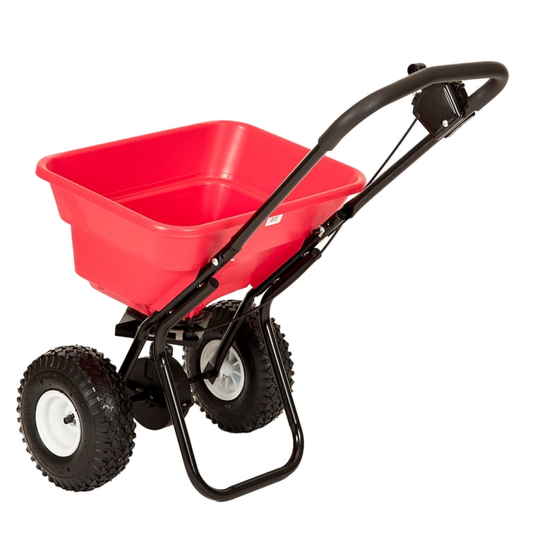 Earthway, Lawn Spreader, 2050P 80lb, Red Broadcast Fertilizer