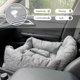 thumbnail image 3 of Asiento de coche para perros con correa de seguridad, asientos elevadores para perros o gatos pequeños/medianos, cómoda cama universal para perros para coche y hogar, 3 of 8