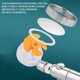 thumbnail image 3 of Advancent Cabezal de ducha de 360 grados para ahorro de agua, cabezal de ducha de baño, 3 modos de repuesto, rociador de baño de Juegos de accesorios de baño, 3 of 4