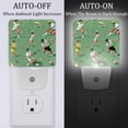 thumbnail image 2 of Tennis LED Square Night Lights - Energy Efficient and Contemporary Design - for Bedrooms and Hallways - Includes Sensor with Auto on/Off - Easy Installation, 2 of 6