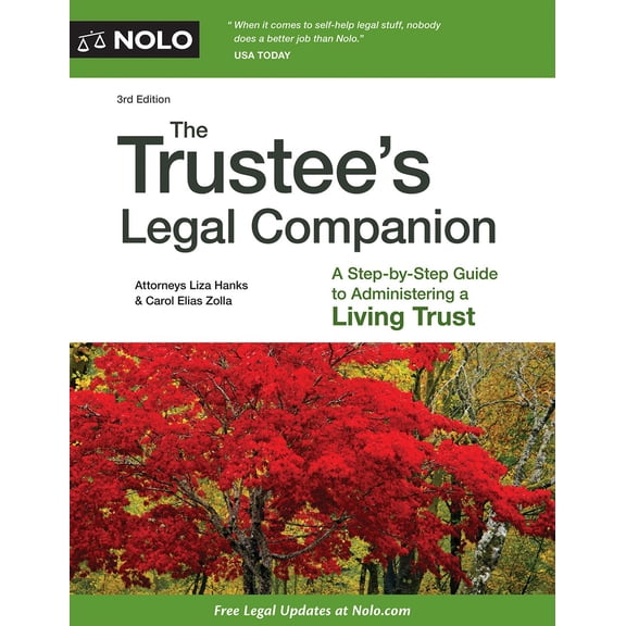 Pre-Owned The Trustee's Legal Companion (Paperback) 1413320945 9781413320947