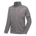 thumbnail image 7 of Little Donkey Andy Men's Softshell Jacket - Lightweight, Waterproof, Detachable Sleeves for Golf, Hiking, Cycling, and Running Gray 2XL, 7 of 7