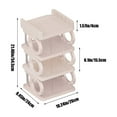thumbnail image 6 of Rack YZEGDCH Shoe Rack for Closet Shoe Organizer Space Saver Storage Kids Adult Shoe Storage Organizer Shelf for Closet Floor Entryway Bedroom, Space Saver Shoe Rack Organization Shelves, 6 of 6