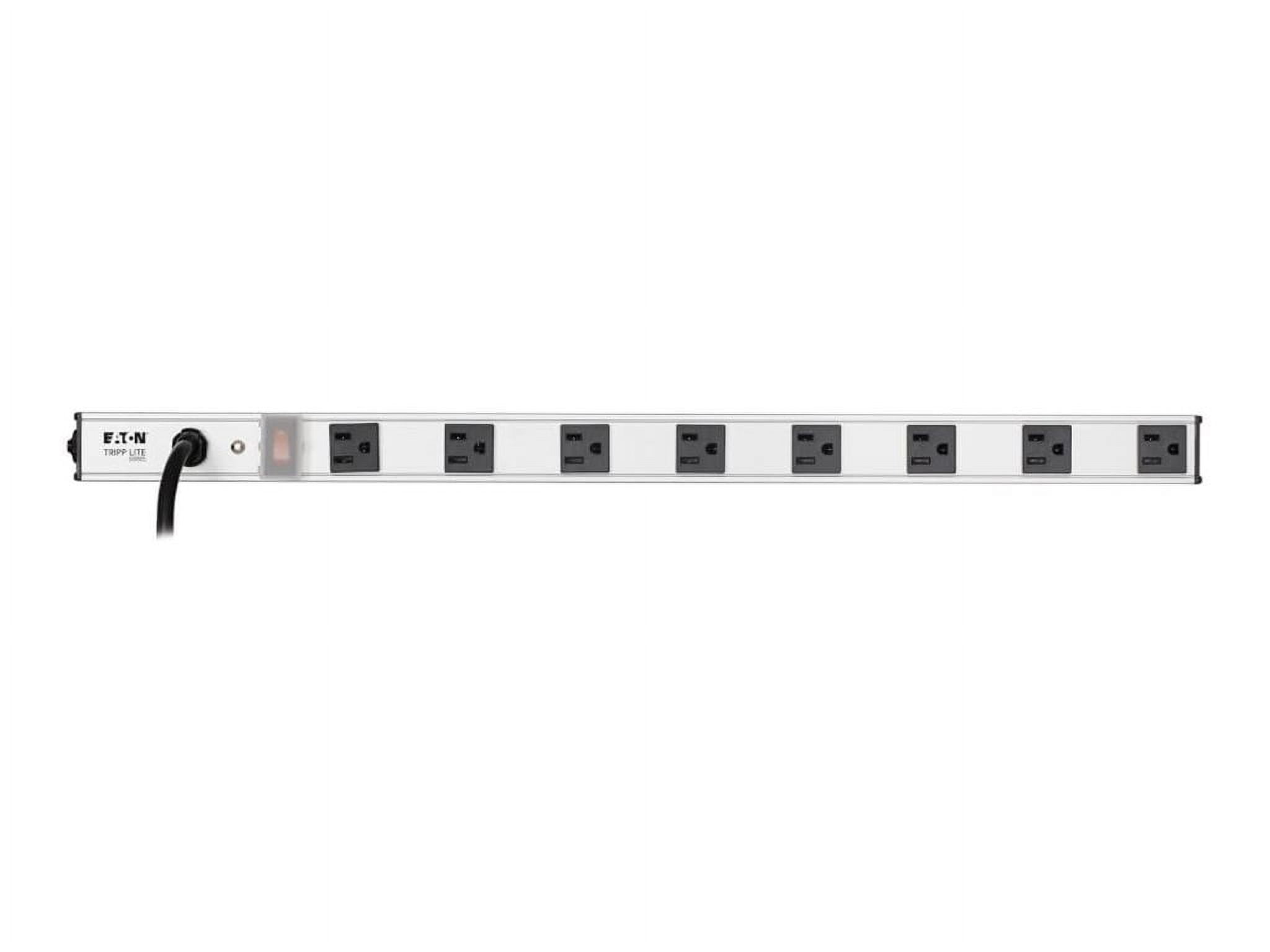 Tripp Lite Power Strip 120V 5-15R 8 Outlet 15' Cord Vertical Metal 0URM NEMA 5-15P - 8 NEMA 5-15R - 15ft