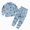 H164-Sky Blue, variant on TOWED22 Little Boys Pajamas Sets Dinosaur Cotton 2 Piece Toddler Clothes Kids Pjs Sleepwear 6-12 Months 12-24 Months 2t 3t 4t 5t 6t 7t 8t 9t Children,Brown,1-2 Y