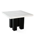 thumbnail image 2 of Steve Silver Camila White Marble Square Counter Height Table, 2 of 7