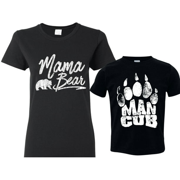 mum and son matching shirts