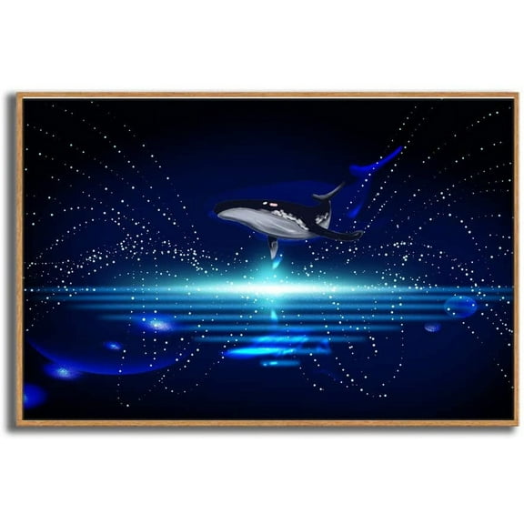 IDEA4WALL Framed Canvas Wall Art for Living Room, Bedroom Dreamland Theme Canvas Prints for Modern Home Decoration Ready to Hang