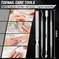 thumbnail image 4 of Snipzo 7-Piece Heavy Duty Toenail Clipper Set for Seniors, Ingrown Nail Care Kit with Rotating Blade, Ergonomic Nail Tools for Thick Nails, 4 of 7