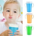 thumbnail image 2 of 260ml 360 Rotary Baby Learning Drinking Cup Leakproof Feeding Bottle with Handle, 2 of 8