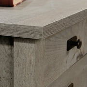 Sauder Cottage Road Engineered Wood L-Shaped Computer Desk in Mystic Oak