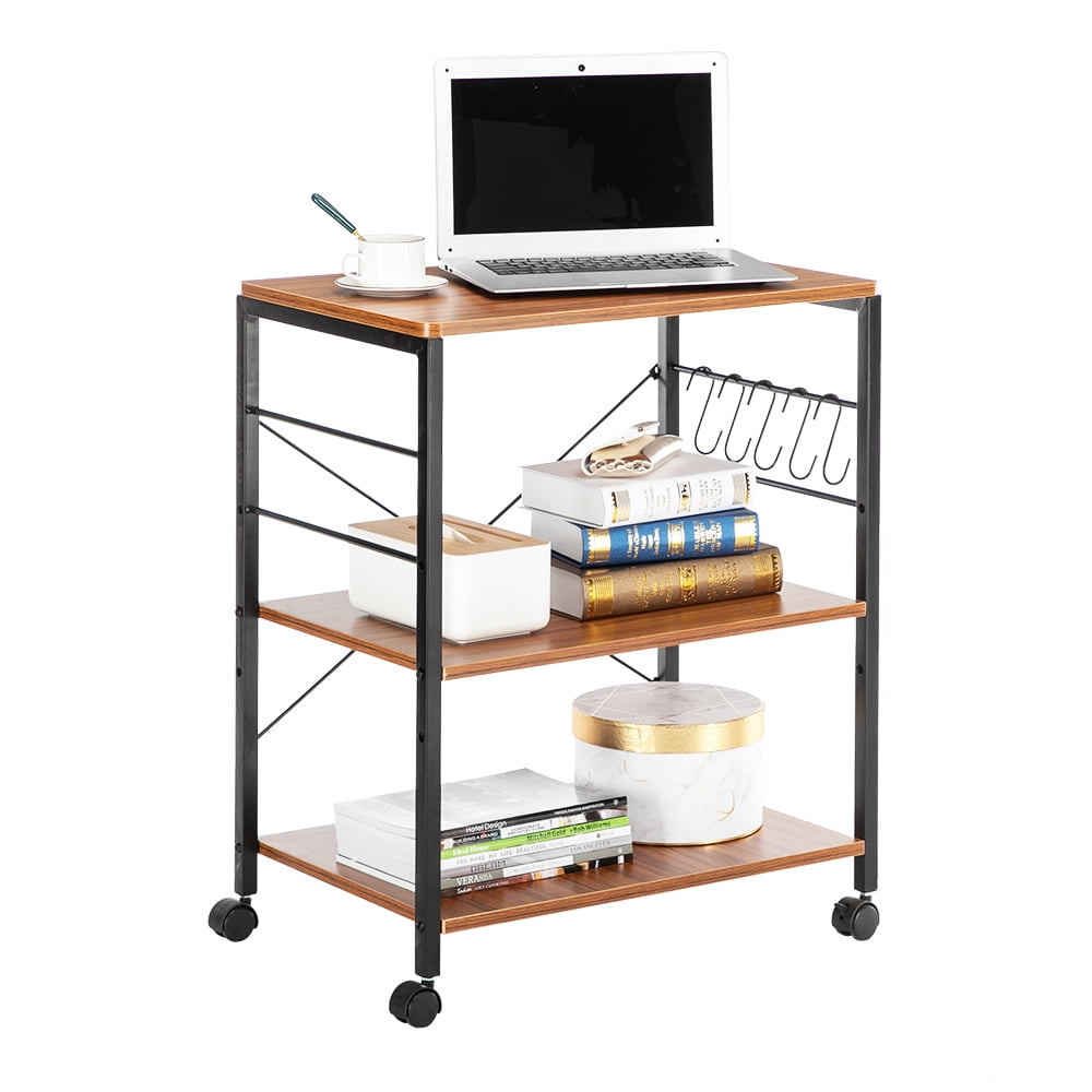 Clearance! 3Tier Microwave Cart with Storage, Metal Frame Shelving