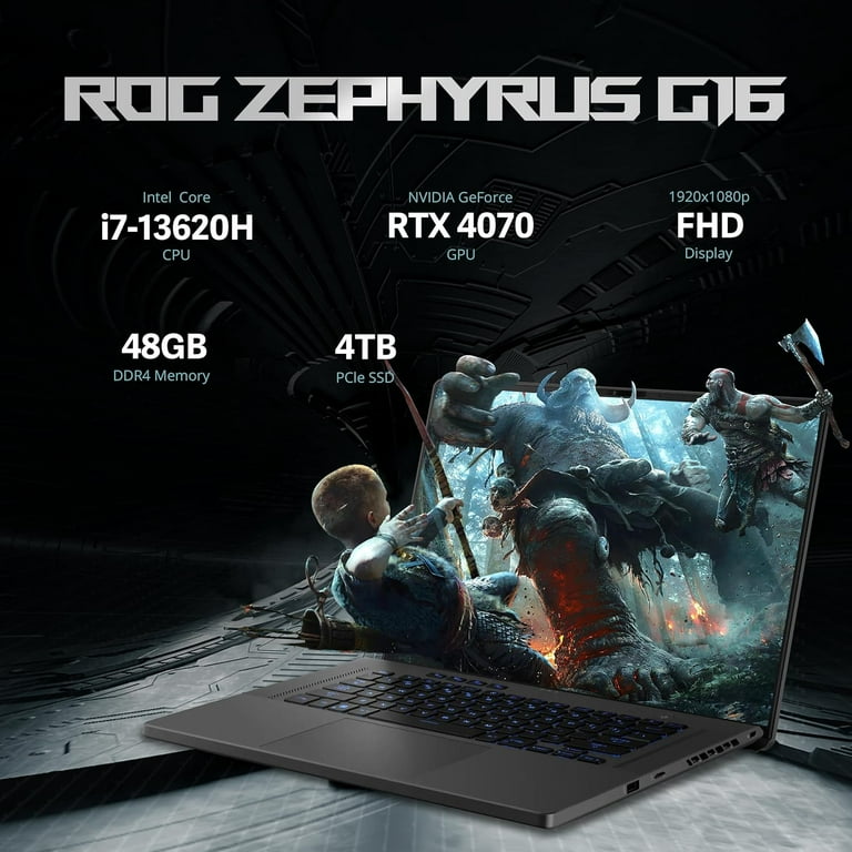 Asus ROG Zephyrus RTX4070 48GB 2.5TB USキ ASUS ROG Zephyrus G16 16
