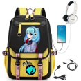 thumbnail image 1 of Hatsune Miku Mochila Para Mujeres Bolsa Escolar Portátil Bagpack Para Hombres De Estudiante De Viaje (Interfaz USB E Auricular), 1 of 4
