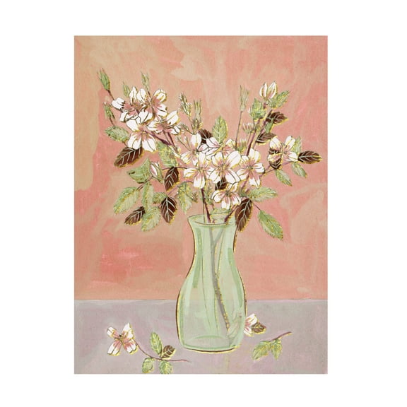 Trademark Fine Art Melissa Wang Here Comes the Bloom II Canvas Wall Art