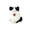 B Black, variant on Fluffy Stuffed Cat Black White Kitty Plush Cute Soft Stuffed Toys Whimsical Home Decor Nursery Decoration Cuddly Gift for Student Toddlers Student Shower Christmas Birthday