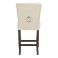 thumbnail image 2 of SAFAVIEH Taylor 26 in. H Modern Counter Stool with Ring, Beige, Set of 2, 2 of 14